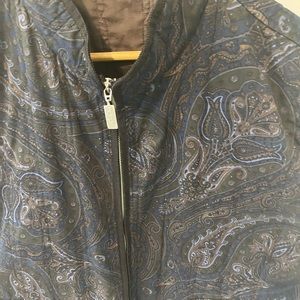 Etro Milano Cotton paisley Vest